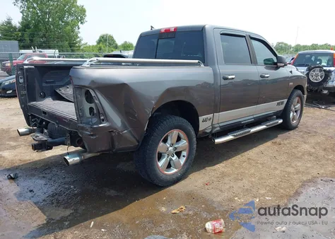 2015 Ram 1500 Big Horn из США, поврежденный, VIN 1C6RR7LT8FS520270